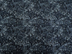 Eigenproduktion Baumwolljersey Panel Eisenbahn Lok auf Grau 65 x 165 cm