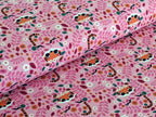 Cotton jersey cute tiger pink