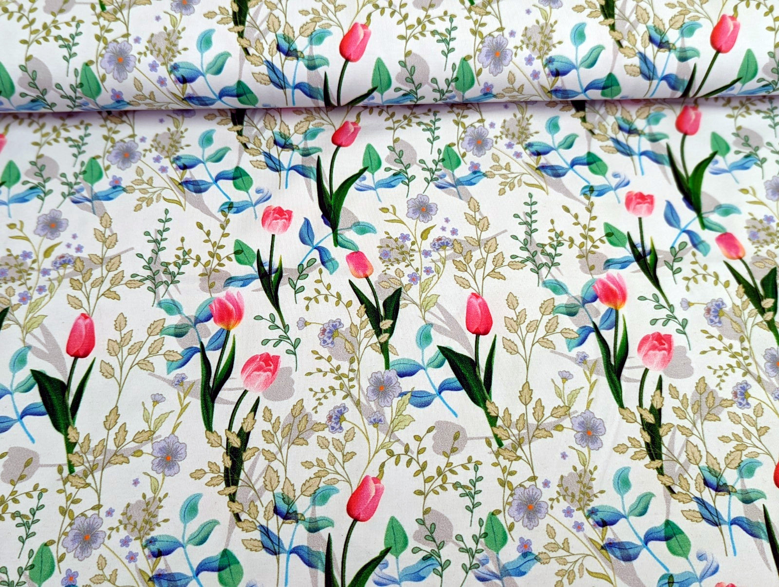 Cotton Jersey Spring Feelings by KATINOH