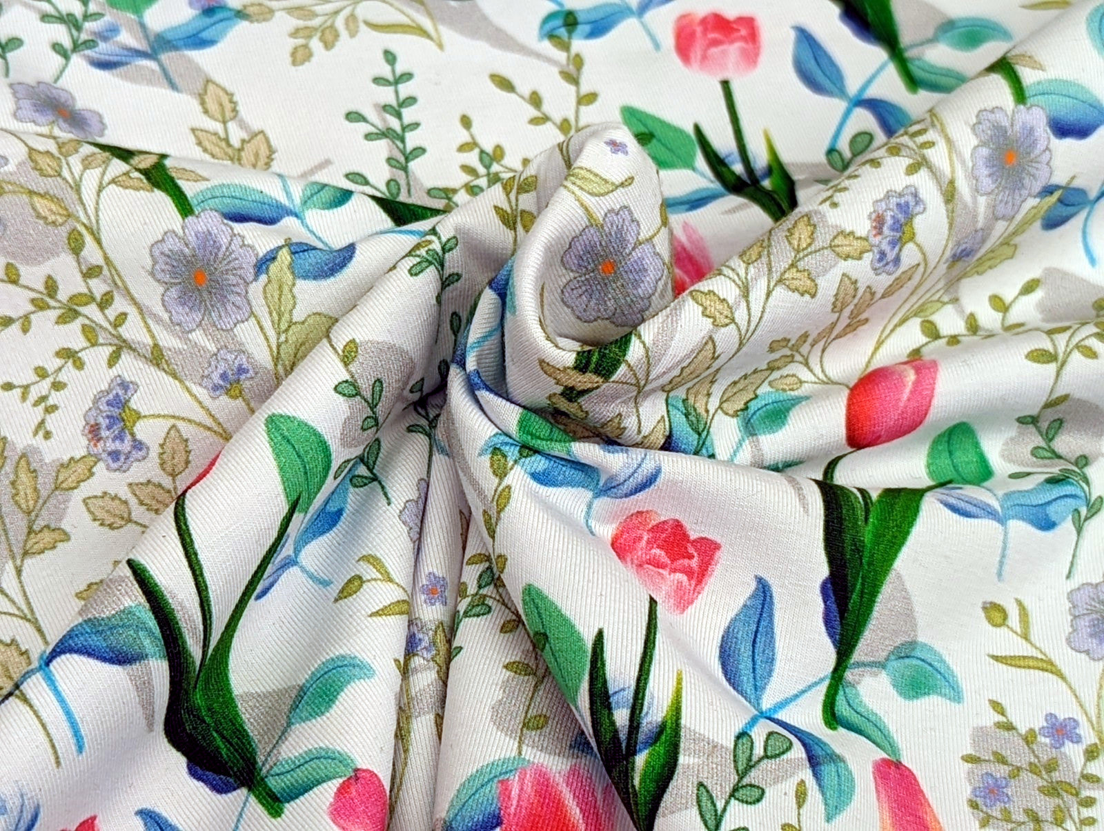 Cotton Jersey Spring Feelings by KATINOH
