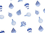 Cotton Jersey Hot Air Balloon on White