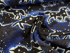 Cotton Jersey Glow in the Dark Unicorns on Blue / Night Blue "Luminous"
