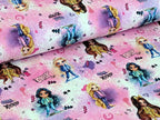 In-house production Cotton Jersey Cool Girls OKAY on Pink