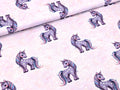 In-house production cotton jersey Lotti and Friends on White