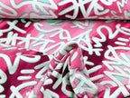 In-house production cotton jersey Lotti and Friends on White