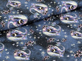 In-house Production Organic Cotton Jersey Whale Wallery on Smokeybluepurple Bluepurple -N-
