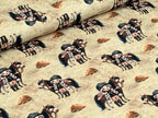Eigenproduktion Baumwolljersey Pferdemädchen und ihr Pony