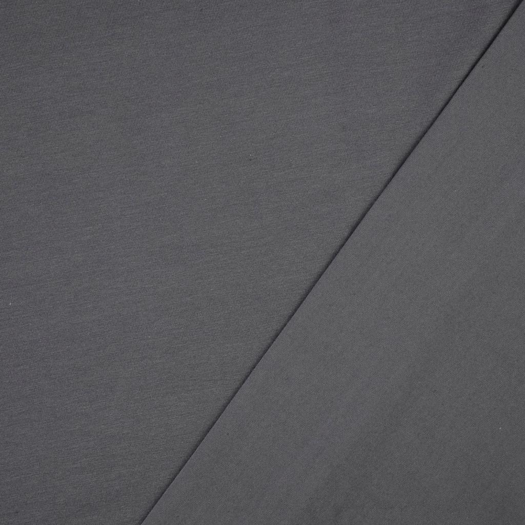 Cotton Jersey Solid Dark Grey