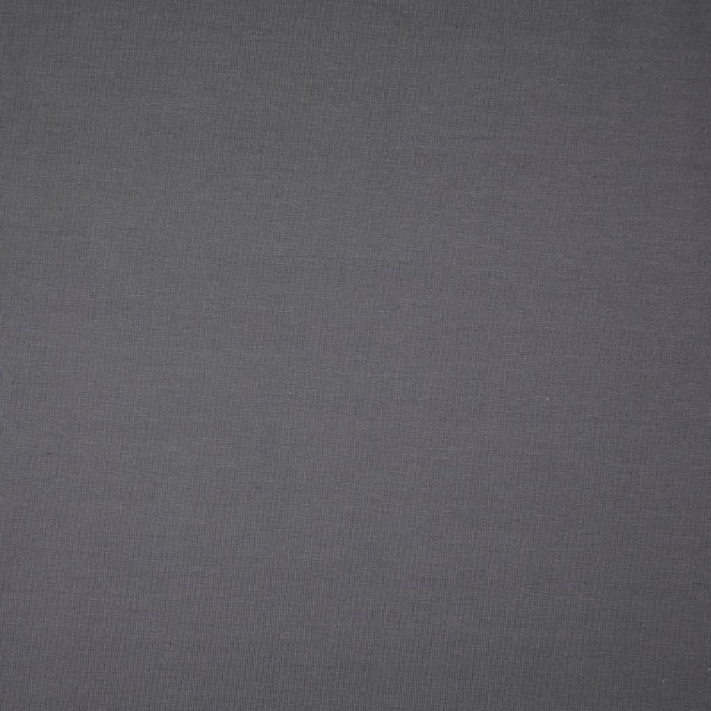 Cotton Jersey Solid Dark Grey