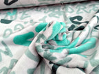 Cuddle Fleece Schrift Green