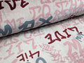 Cuddle Fleece Schrift Nude