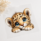 Bügelbild Leopard