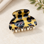Mini-Haarspange Leopard
