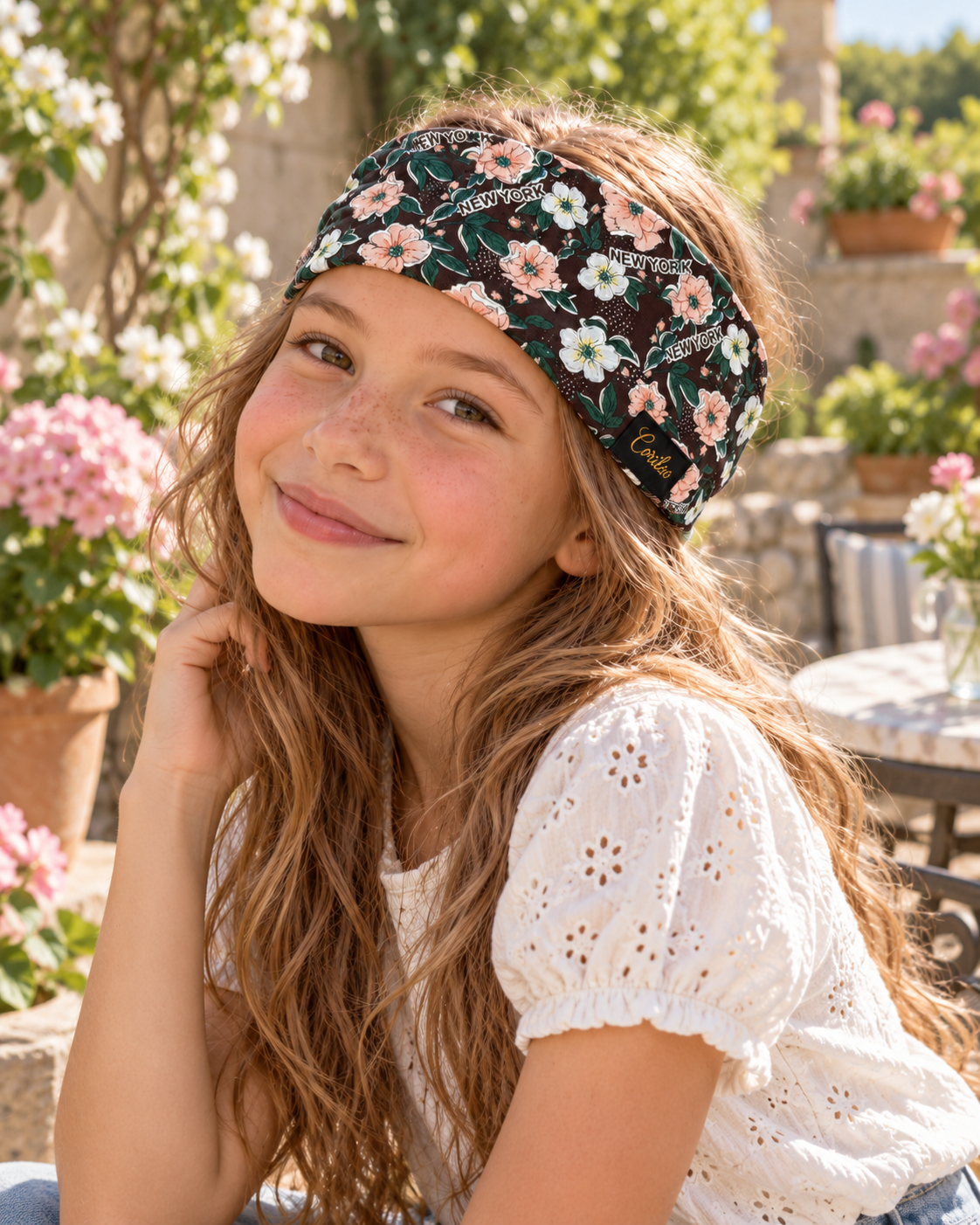 Stirnband New York Bloom