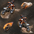 Vorbestellung Motocross auf Braun/Grau