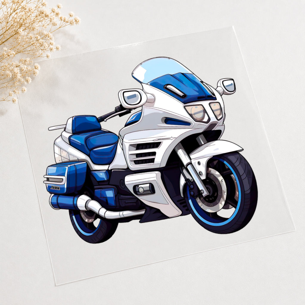 Bügelbild Motorrad