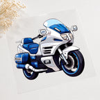 Bügelbild Motorrad