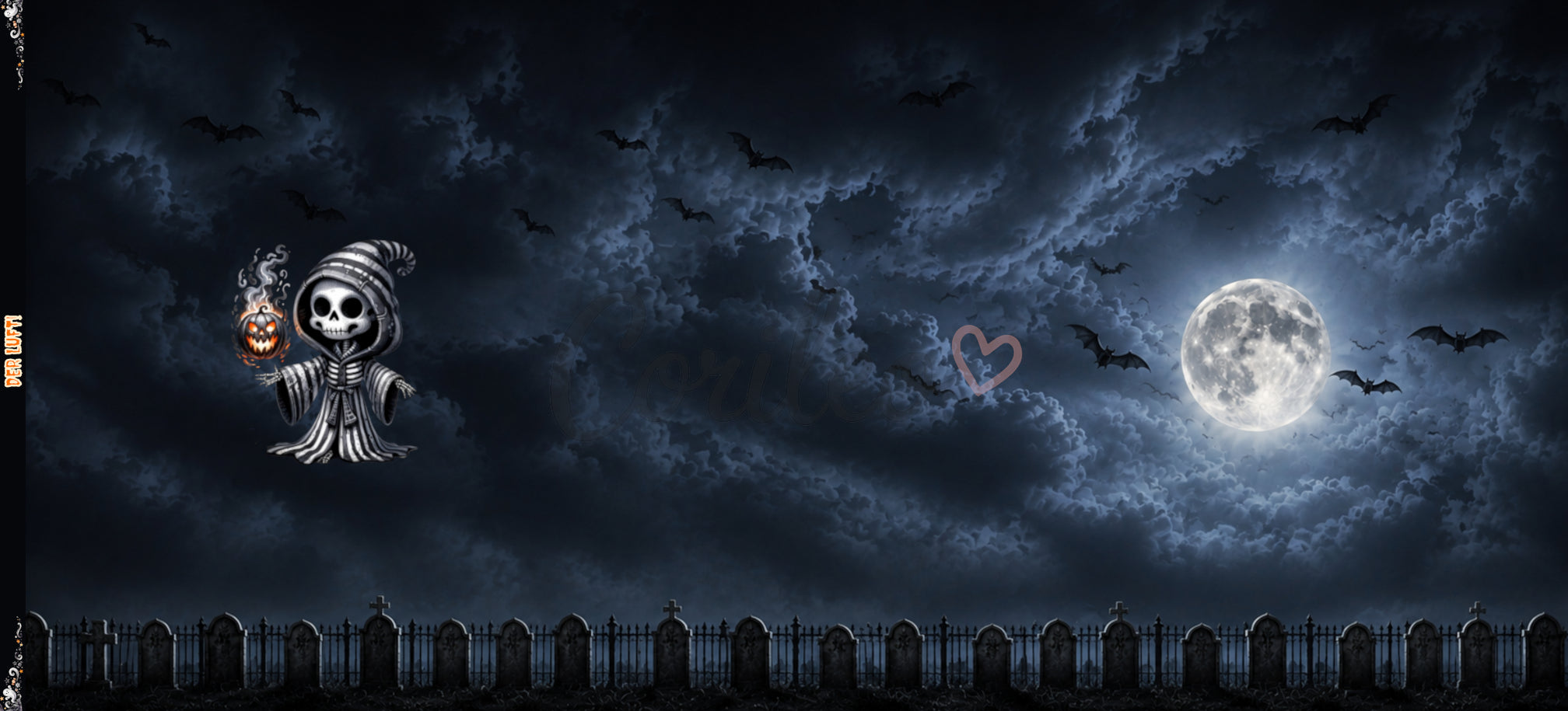 Vorbestellung Panel Halloween Midnight Reapers 75 x 165 cm