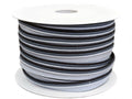 Paspelband 15 mm Dreifarbig Schwarz Grau Hellgrau