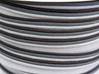 Paspelband 15 mm Dreifarbig Schwarz Grau Hellgrau