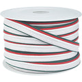 Piping Trim 15 mm Three-Color Green / Red / White Christmas