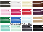 Reißverschluss Teilbar 60 cm (für Jacken)