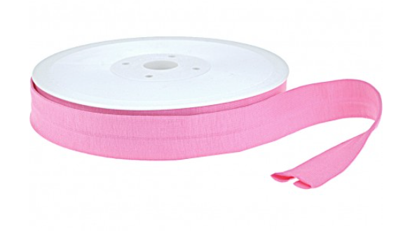 Bias Binding from Cotton Jersey Pink