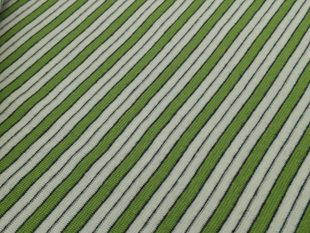 Cuffs Stripes Light Green/White
