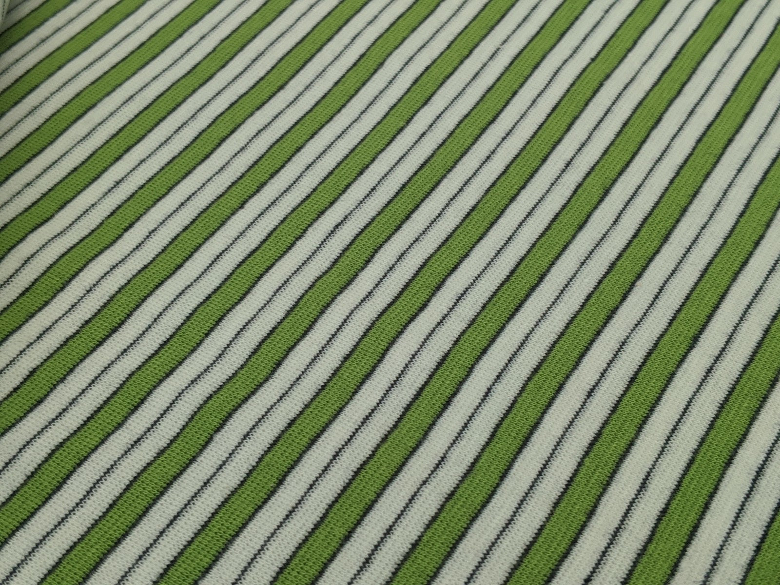 Cuffs Stripes Light Green/White