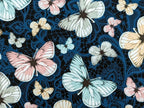 Softshell Digital Zauberhafte Schmetterlinge auf Blau