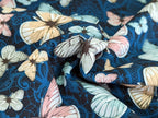 Softshell Digital Zauberhafte Schmetterlinge auf Blau