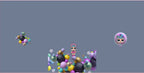 French Terry Digital Panel LOL Girl auf Grau ca. 75 x 150 cm