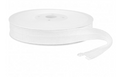 Bias tape made of organic cotton jersey, white