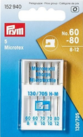 Sewing Machine Needles Microtex 130/705 H + M 60 - 80