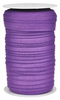 Cotton Jersey Bias Binding, Double Folded, Violet